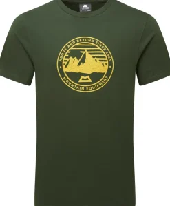 T-Shirts & Baselayers-Mountain Equipment Mens Roundel Tee - Conifer