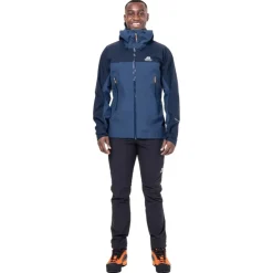 Waterproof Jackets-Mountain Equipment Mens Saltoro Jacket - Dusk-Cosmos