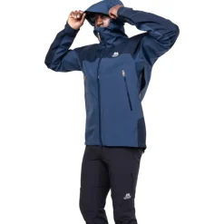Waterproof Jackets-Mountain Equipment Mens Saltoro Jacket - Dusk-Cosmos