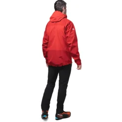 Waterproof Jackets-Mountain Equipment Mens Saltoro Jacket - Imperial Red-Crimson