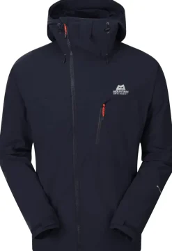 Softshell Jackets-Mountain Equipment Mens Squall Hooded Jacket - Cosmos