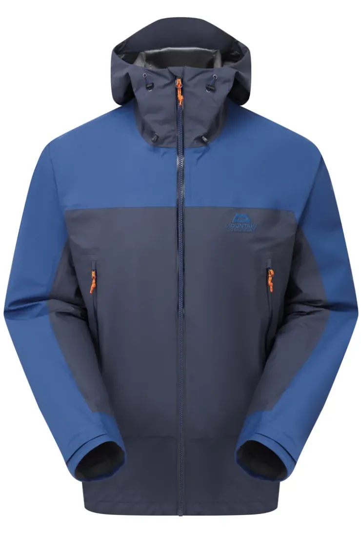 Waterproof Jackets-Mountain Equipment Mens Tacul Jacket - Cosmos-Admiral