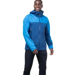 Waterproof Jackets-Mountain Equipment Mens Tacul Jacket - Cosmos-Admiral