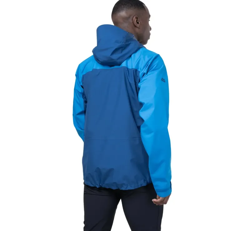Waterproof Jackets-Mountain Equipment Mens Tacul Jacket - Cosmos-Admiral