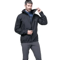 Waterproof Jackets-Mountain Equipment Mens Tacul Jacket - Black