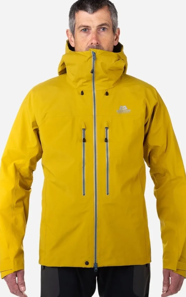 Waterproof Jackets-Mountain Equipment Mens Tupilak Jacket - Cardinal Orange