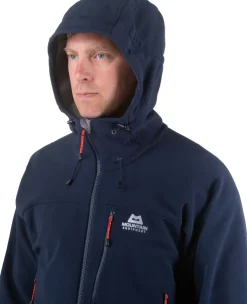 Softshell Jackets-Mountain Equipment Mens Vulcan Jacket - Graphite