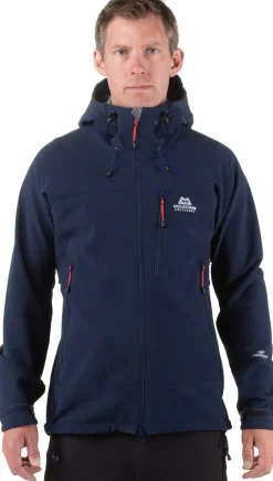 Softshell Jackets-Mountain Equipment Mens Vulcan Jacket - Graphite