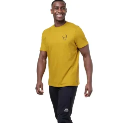 T-Shirts & Baselayers-Mountain Equipment Mens Yorik On Wire Tee - Admiral Blue