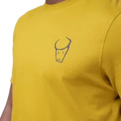 T-Shirts & Baselayers-Mountain Equipment Mens Yorik On Wire Tee - Admiral Blue