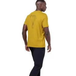 T-Shirts & Baselayers-Mountain Equipment Mens Yorik On Wire Tee - Olive Oil