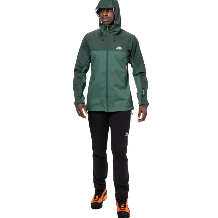 Waterproof Jackets-Mountain Equipment Mens Zeno Jacket - Chili Red-Merlot