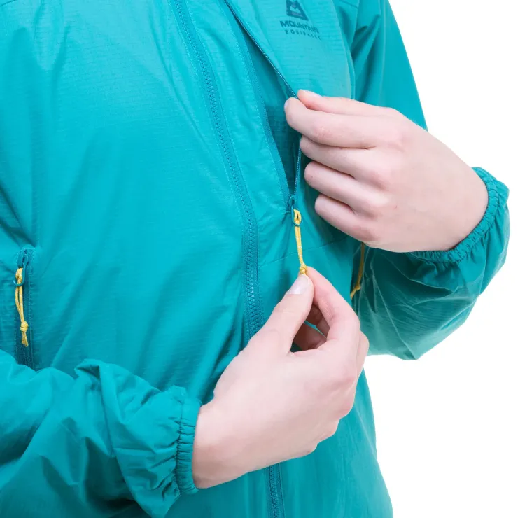 Softshell Jackets-Mountain Equipment Womens Aerotherm Jacket - Jade