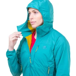 Softshell Jackets-Mountain Equipment Womens Aerotherm Jacket - Jade