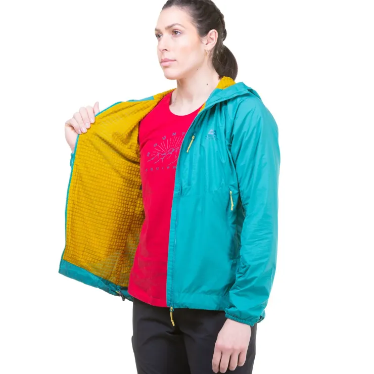 Softshell Jackets-Mountain Equipment Womens Aerotherm Jacket - Jade
