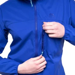 Softshell Jackets-Mountain Equipment Womens Aerofoil Hooded Jacket - Vivid Blue