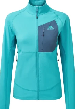 Softshell Jackets-Mountain Equipment Womens Arrow Jacket - Topaz-Dusk