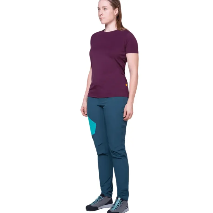 Trousers & Leggings-Mountain Equipment Womens Comici Pant AC - Majolica-Topaz