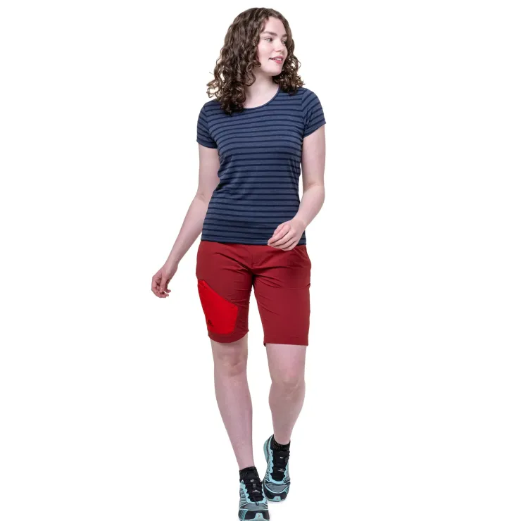 Shorts & Skirts-Mountain Equipment Womens Comici Shorts - Merlot-Chili