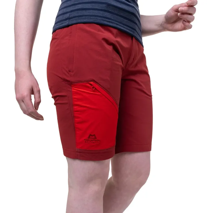 Shorts & Skirts-Mountain Equipment Womens Comici Shorts - Merlot-Chili