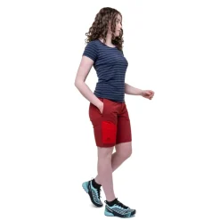Shorts & Skirts-Mountain Equipment Womens Comici Shorts - Merlot-Chili