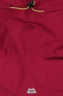Waterproof Jackets-Mountain Equipment Womens Derwent Jacket - Cranberry