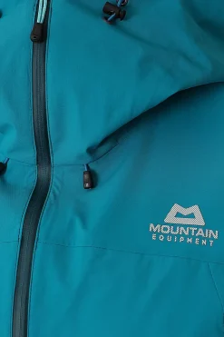 Waterproof Jackets-Mountain Equipment Womens Derwent Jacket - Tasman Blue