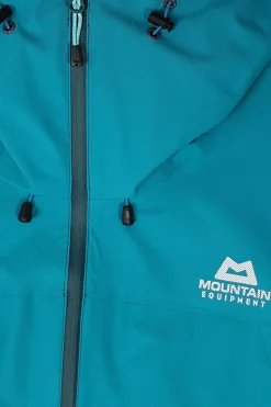 Waterproof Jackets-Mountain Equipment Womens Derwent Jacket - Tasman Blue