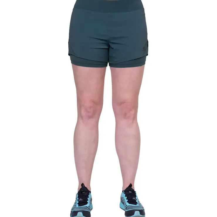 Shorts & Skirts-Mountain Equipment Womens Dynamo Twin Shorts - Bluefin
