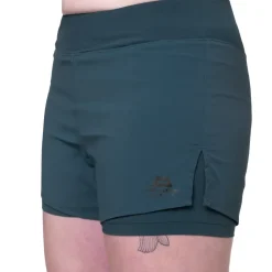 Shorts & Skirts-Mountain Equipment Womens Dynamo Twin Shorts - Bluefin