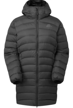 Insulated Jackets-Mountain Equipment Womens Earthrise Parka - Black