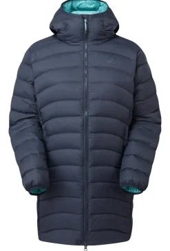 Insulated Jackets-Mountain Equipment Womens Earthrise Parka - Cosmos