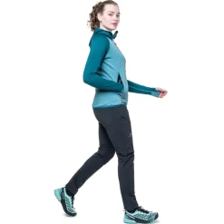 Fleece & Mid Layer-Mountain Equipment Womens Eclipse Hooded Jacket - Medieval Blue