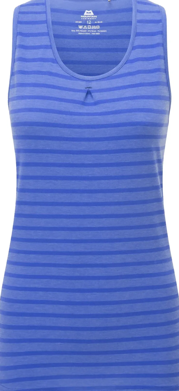 T-Shirts & Baselayers-Mountain Equipment Womens Equinox Vest - Vivid Stripe