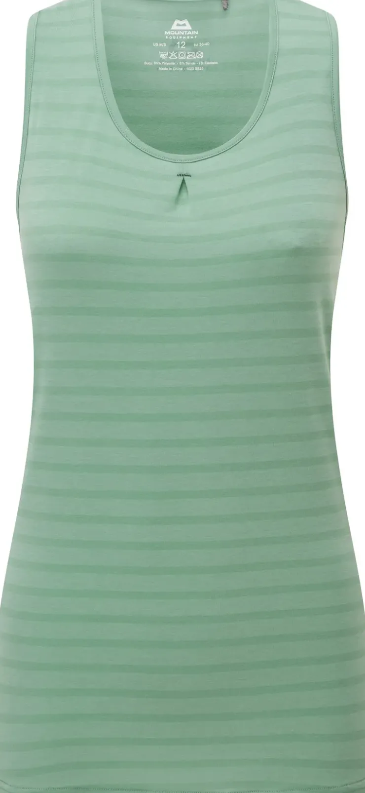 T-Shirts & Baselayers-Mountain Equipment Womens Equinox Vest - Lichen Stripe