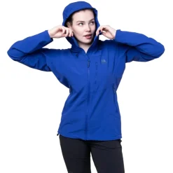 Softshell Jackets-Mountain Equipment Womens Frontier Jacket - Black