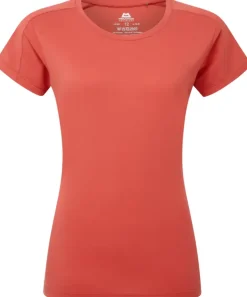 T-Shirts & Baselayers-Mountain Equipment Womens Headpoint Tee - Rosewood