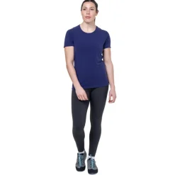 T-Shirts & Baselayers-Mountain Equipment Womens Headpoint Tee - Amethyst