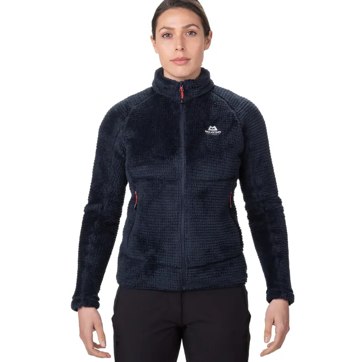 Fleece & Mid Layer-Mountain Equipment Womens Hispar Jacket - Red Rock