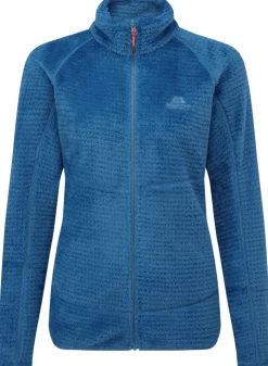 Fleece & Mid Layer-Mountain Equipment Womens Hispar Jacket - Stellar Blue