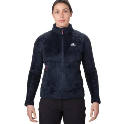Fleece & Mid Layer-Mountain Equipment Womens Hispar Jacket - Stellar Blue
