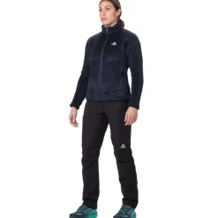 Fleece & Mid Layer-Mountain Equipment Womens Hispar Jacket - Stellar Blue