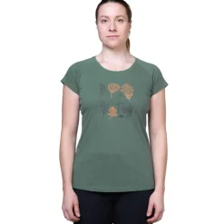 T-Shirts & Baselayers-Mountain Equipment Womens Leaf Tee - Sage