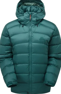 Insulated Jackets-Mountain Equipment Womens Lightline Jacket - Deep Teal