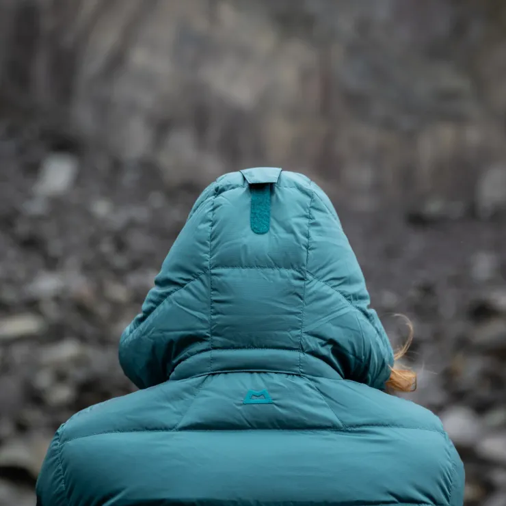 Insulated Jackets-Mountain Equipment Womens Lightline Jacket - Deep Teal