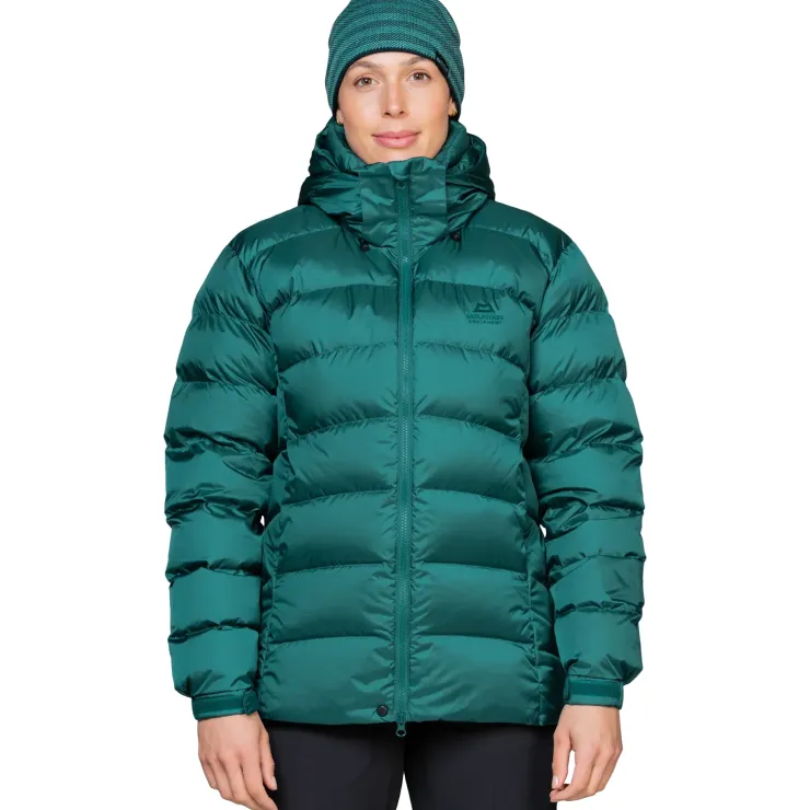 Insulated Jackets-Mountain Equipment Womens Lightline Jacket - Deep Teal