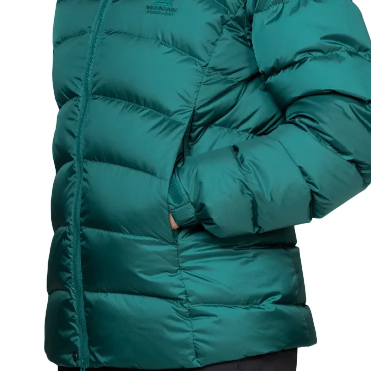 Insulated Jackets-Mountain Equipment Womens Lightline Jacket - Deep Teal