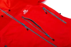 Waterproof Jackets-Mountain Equipment Womens Manaslu Jacket - Imperial Red-Crimson
