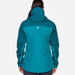 Waterproof Jackets-Mountain Equipment Womens Makalu Jacket - Stellar-Majolica