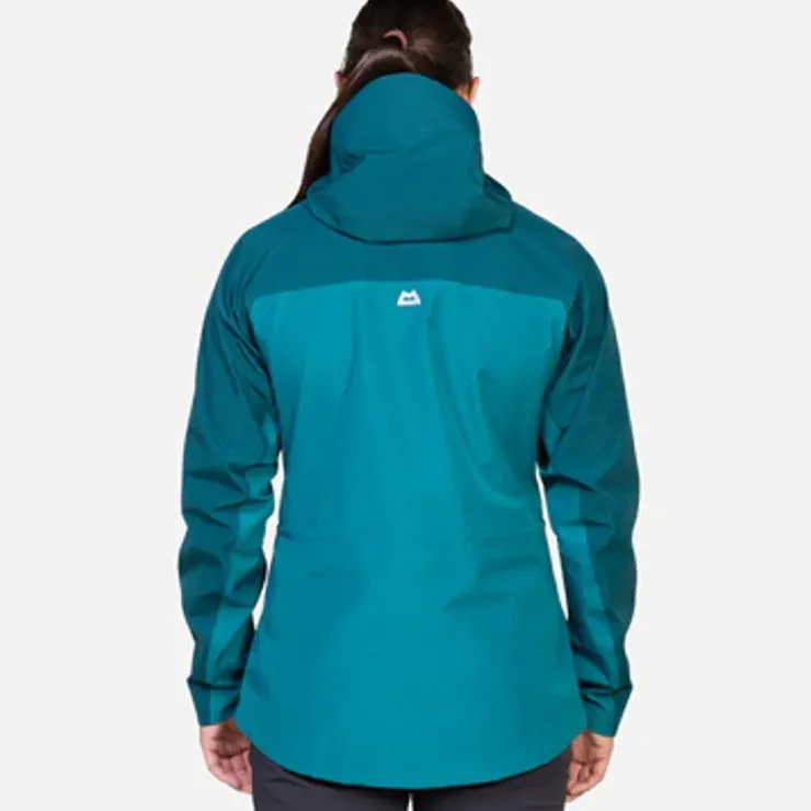 Waterproof Jackets-Mountain Equipment Womens Makalu Jacket - Stellar-Majolica